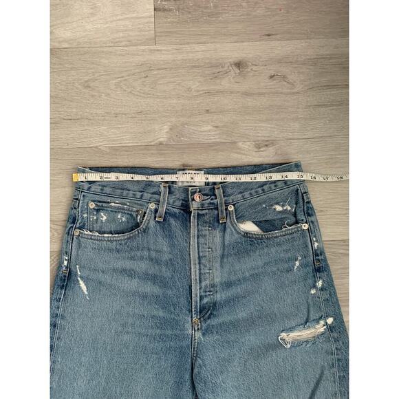Agolde Midrise 90s Straight Fit Denim size 27 - Picture 5 of 8